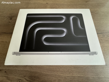 1.45M helyett - ÚJ MacBook Pro 16" M4 Pro 14CPU / 20GPU/48GB / 512 SSD