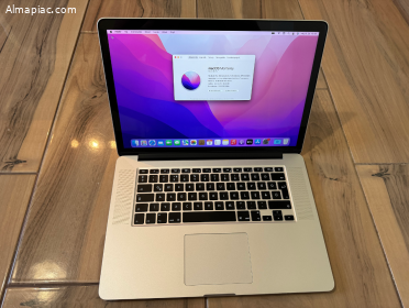 2015 MacBook Pro 15" Retina i7, 16GB 1 TB SSD, Új akku, Bomba Ár