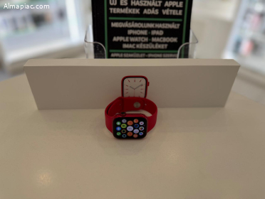 Apple Watch 7 Red 45mm Cellular/1 hónap gar./Akku 81%/p4550