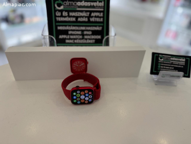 Apple Watch 8 44mm Red Újszerű/1-3 hónap gar./Akku 94%/p3795