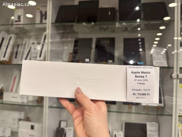Apple Watch Series 7 41mm fekete garanciával (15/15) iSzerelés.hu