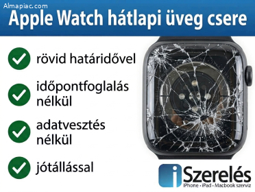 Betört vagy repedt az Apple Watch hátlapja? Mi tudjuk a megoldást!