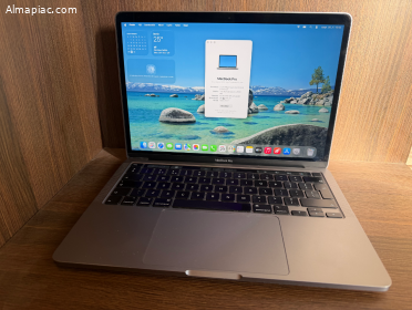 Eladó 2020 MacBook Pro 13" Touchbar, 500 SSD, 16GB RAM, i5