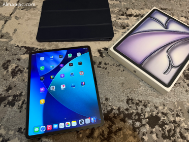 Eladó 7. gen M3 iPad Air 13" 128GB, Apple garancia, 100% akkumulátor
