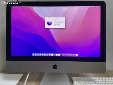 iMac 2019 21.5" 4K i3-8100 8GB/256G Pro 555X/2G, üzletből, 27% ÁFA