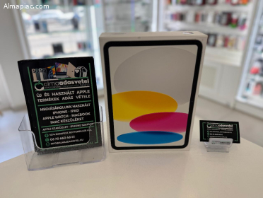 iPad 10th. 64GB Wifi Újszerű/1-3 hónap gar./Akku 95%/p4281