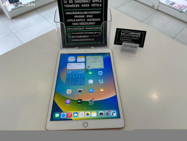 iPad 7th. 32GB Gold Wifi/1-3 hónap garancia/Akku 89%/p3753/