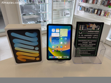 iPad mini 6 64GB Wifi Újszerű/1-3 hónap gar./Akku 90%/p4653