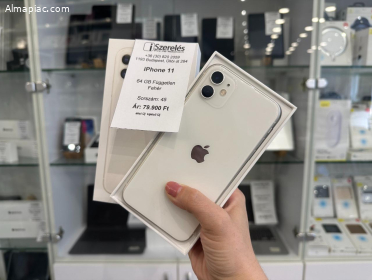 iPhone 11 64gb független fehér garanciával (45) iszerelés.hu