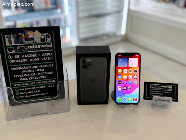 iPhone 11 Pro 64GB Yettel Használt/Új Akku 100%/1-3 hónap gar./p3866