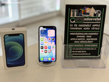 iPhone 12 Mini 128GB Független/1-3 hónap gar./Akku 100%/p4692