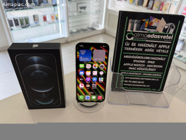 iPhone 12 Pro 128GB Független Újszerű/1 hónap gar./Akku 100%/p4891