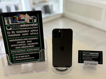iPhone 12 Pro 128GB Független Újszerű/1 hónap gar./Akku 89%/p27e