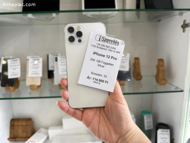 iPhone 12 Pro 256GB független silver új akkuval (33) iSzerelés.hu