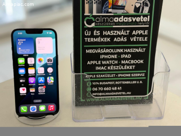 iPhone 13 128GB Független Hibátlan/1-3 hónap gar./Akku 98%/p4732