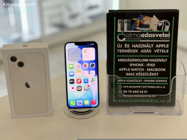 iPhone 13 128GB Független Nagyon Szép/1-3 hónap gar./Akku 88%/p4582