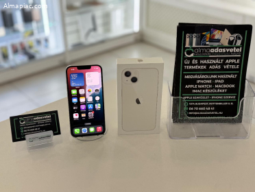 iPhone 13 128GB Karcmentes Független/2027.01.22.Gar./Akku 100%/p4320