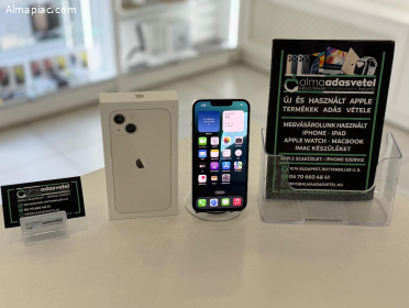 iPhone 13 128GB Újszerű Független/1-3 hónap gar./Akku 100%/p4359