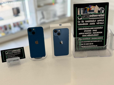 iPhone 13 Mini 128GB Független Használt/1-3 hónap gar./Akku 84%/p4357