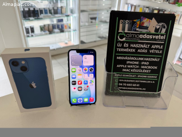 iPhone 13 Mini 128GB Független Újszerű/1 hónap gar./Akku 85%/p4840