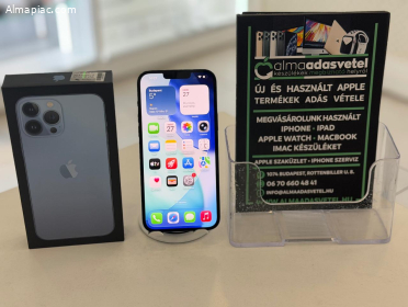 iPhone 13 Pro Max 128GB Független Megkímélt/1-3 hónap gar./Akku 100%/p