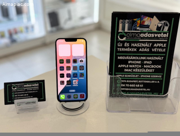 iPhone 14 128GB Független Újszerű/1-3 hónap gar./Akku 85%/p4240