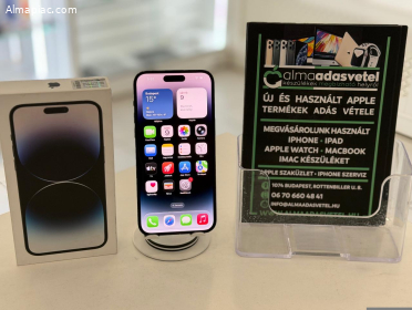 iPhone 14 Pro Max 256GB Független Használt/1-3 hónap gar./Akku 84%/p47