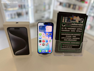 iPhone 15 Pro Max 256GB Független/1-3 hónap gar./Akku 90%/p4538