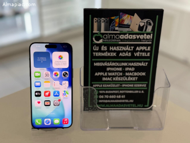 iPhone 15 Pro Max 256GB Független/Újszerű/1-3 hónap gar./Akku 85%/p160