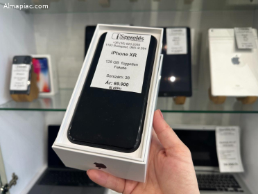 iPhone XR 128 GB független fekete új akkuval (38) iszerelés.hu