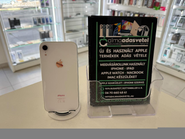 iPhone XR 64GB Független/1 hónap gar./Akku 80%/p4442