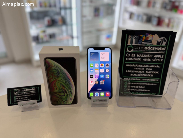 iPhone XS Max 64GB Független Újszerű/1 hónap gar./Akku 79%/p3819