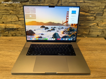 M1 Pro MacBook Pro 16" 1TB SSD, 16GB RAM, Magyar billentyűzet