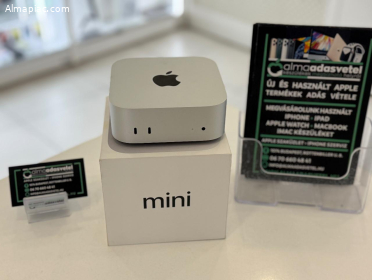 Mac Min M4 Újszerű/24GB/512ssd/2026.02.13.Apple Gar./p4350