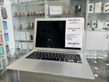 MacBook Air 13" 2017 1,8Ghz/i5/128SSD/8GB/magyar bill (10/0) iSzerelés