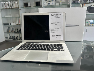 MacBook Air 13" 2017 1.8GHz/i5/8GB/128SSD/magyar bill (14/0) iSzerelés