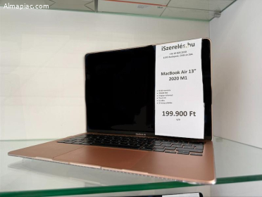 MacBook Air 13" 2020 M1 | 256GB magyar bill | ÚJ AKKU (6/0)