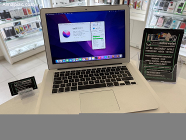 MacBook Air 2015 13"/8GB/128ssd/1-3 hónap gar./Akku 93%/p3897/