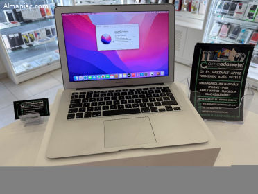 MacBook Air 2017 Újszerű/8GB/128ssd/1-3 hónap gar./Akku 88%/p3890