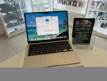 MacBook Air M2 13"/16GB/256ssd/Újszerű/2028.08.29.Gar./Akku 100%/p4658