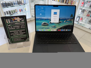MacBook Air M2 13" 8GB/256ssd/Újszerű/Akku 99%/1 hónap gar./p4923