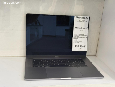 MacBook Pro 15" 2018 i7/2.2Ghz/16GB/250SSD/HU/akku 100% (20/0)