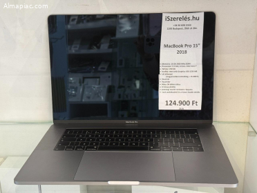 MacBook Pro 15" 2018 i7/2.2Ghz/16GB/250SSD//TouchBar/TouchID (23/0)