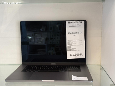 MacBook Pro 15" 2019 2.6Ghz/i7/16GB/250SSD/UK/TouchBar/TouchID (27/0)