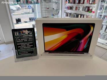 MacBook Pro 2019 16"Újszerű/16GB/512ssd/i7/2.6GHz/Akku 85%/p4414