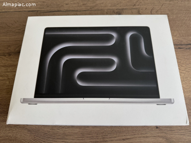 MInt az ÚJ !Apple MacBook Pro 2023 14" M3 MAX 36GB 1TB - 7 ciklus