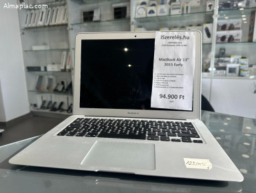 ÚJ AKKU | MacBook Air 13" 2015 1.6Ghz/i5/8GB/128SSD/magyar bill (13/0)