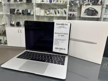 ÚJ AKKUMULÁTOR MacBook Air 13" 2019 i5/128SSD/magyar billentyű (16/0)