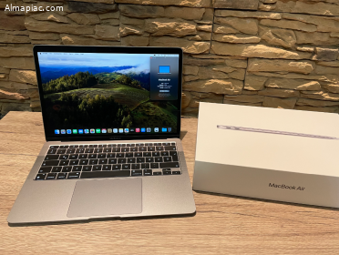 Új M1 MacBook Air 13", 100% akku, 2024.12. Apple garancia
